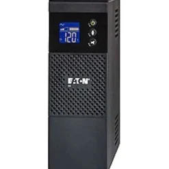 Eaton 5S UPS 1000VA 600 Watt 120V LCD Line-Interactive Battery Backup ECO USB - Tower - 3 Minute Stan - 5S1000LCD