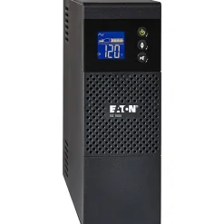 Eaton 5S UPS 1000VA 600 Watt 120V LCD Line-Interactive Battery Backup ECO USB - Tower - 3 Minute Stan - 5S1000LCD