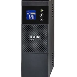 Eaton 5S UPS 700 VA 420 Watt 120V Line-Interactive Battery Backup Tower USB LCD - Tower - 2 Minute Stan - 5S700LCD
