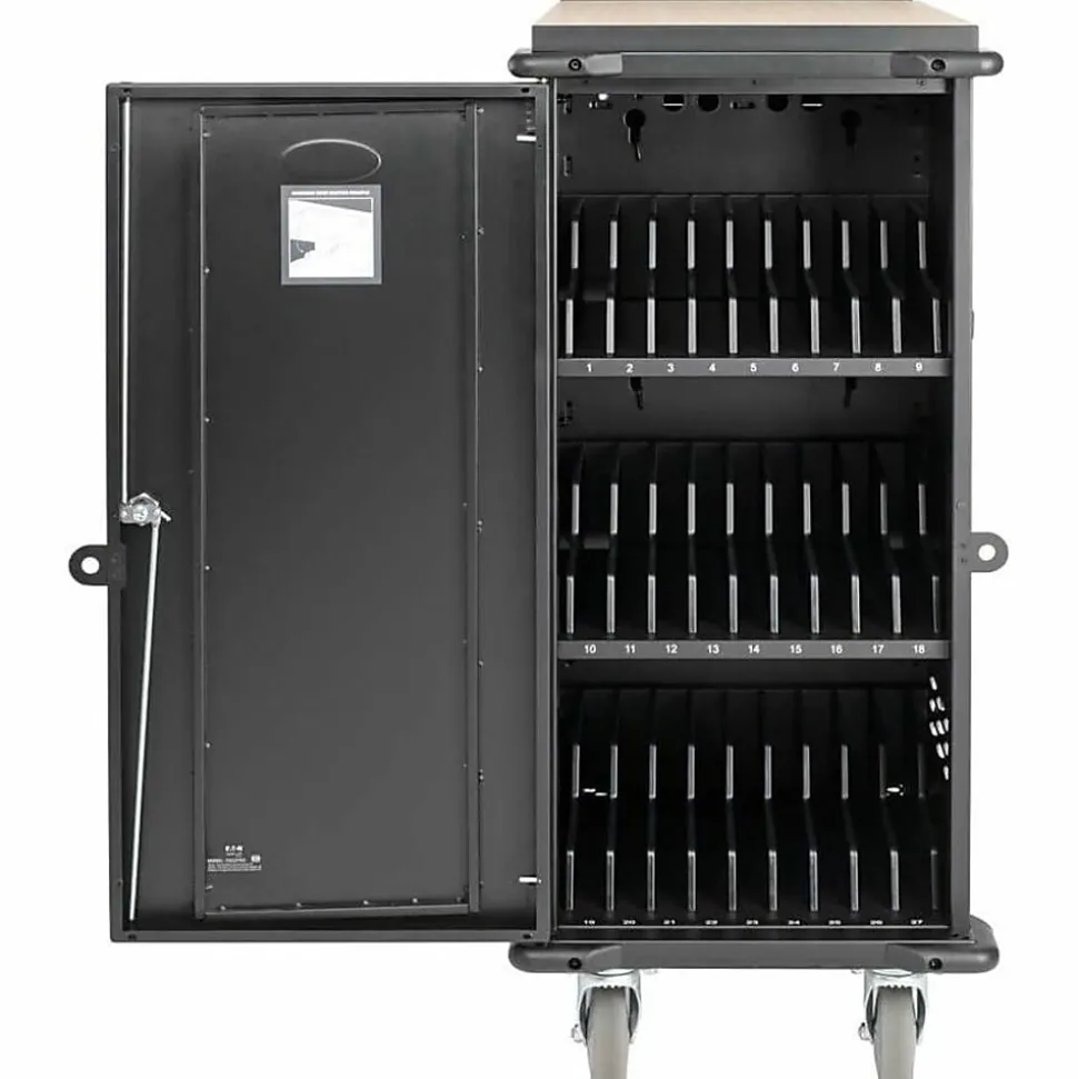 Eaton Tripp Lite Series AC Charging Cart Storage Station 27Port Chromebook Laptop Tablet - Cart charge and management - - CSC27AC