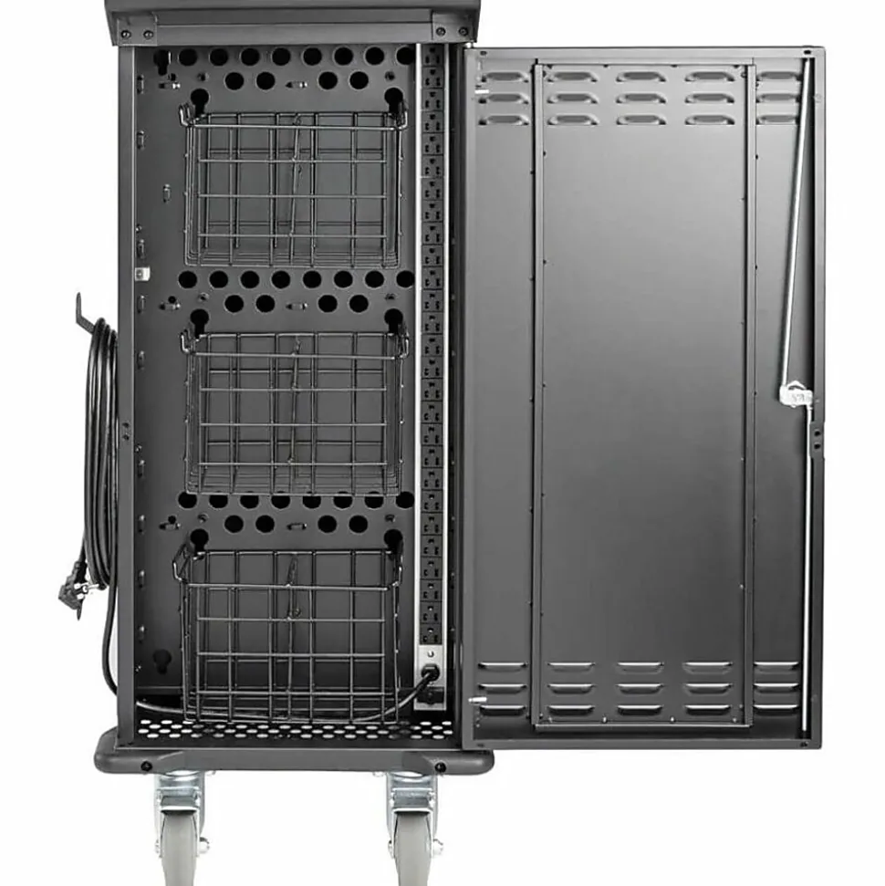 Eaton Tripp Lite Series AC Charging Cart Storage Station 27Port Chromebook Laptop Tablet - Cart charge and management - - CSC27AC