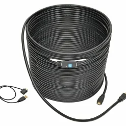 Eaton Tripp Lite Series Active High-Speed HDMI Cable with Built-In Signal Booster (M/M), Black, 100 ft. (30 m) - HDMI - P568100ACT
