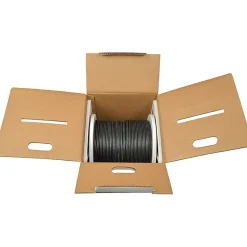 Eaton Tripp Lite Series Cat6 Gigabit Solid Core UTP PVC Bulk Ethernet Cable, Black, 1000 ft. (304.8 m), TAA - N22201KBK