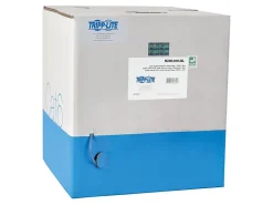 Eaton Tripp Lite Series Cat6 Gigabit Bulk UTP Stranded 24 AWG CMR PVC Cable, Blue, 1000 ft. (304.8 m) TAA - N22001KBL