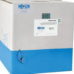 Eaton Tripp Lite Series Cat6 Gigabit Bulk UTP Stranded 24 AWG CMR PVC Cable, Blue, 1000 ft. (304.8 m) TAA - N22001KBL