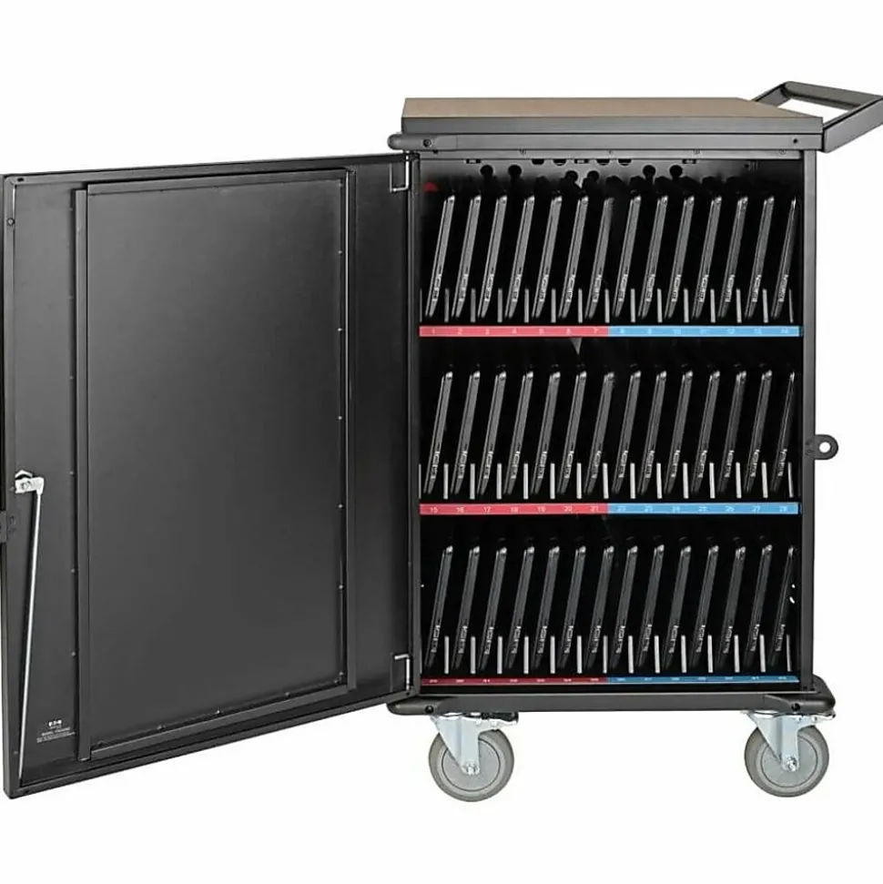 Eaton Tripp Lite Series 48-Device AC Mobile Charging Cart Storage Station - CSC48AC