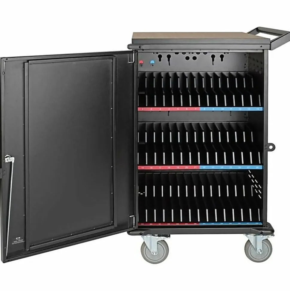 Eaton Tripp Lite Series 48-Device AC Mobile Charging Cart Storage Station - CSC48AC