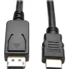 Eaton Tripp Lite Series DisplayPort 1.2 to HDMI Adapter Cable (DP with Latches to HDMI M/M), 4K, 6 ft. (1.8 m) - DisplayPort/HDMI  - P582006V2