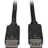 Eaton Tripp Lite Series DisplayPort Cable with Latching Connectors, 4K 60 Hz (M/M), Black, 1 ft. (0.31 m) - P580001