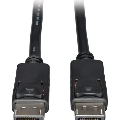 Eaton Tripp Lite Series DisplayPort Cable with Latching Connectors, 4K 60 Hz (M/M), Black, 1 ft. (0.31 m) - P580001