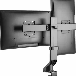 Eaton Tripp Lite Series Dual-Display Monitor Arm with Desk Clamp and Grommet - Adjustable, 17