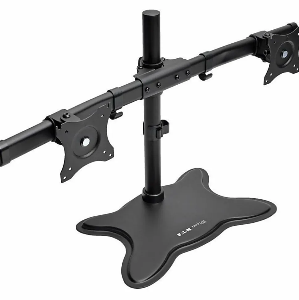 Eaton Tripp Lite Series Dual-Monitor TV Desktop Display Mount Stand Full Motion 13"- 27" Flat Screen Displays - Stand - full-motion - - DDR1327SDD