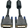 Eaton Tripp Lite Series DVI Dual Link Cable, Digital TMDS Monitor Cable (DVI-D M/M), 25 ft. (7.62 m) - P560025