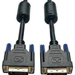 Eaton Tripp Lite Series DVI Dual Link Cable, Digital TMDS Monitor Cable (DVI-D M/M), 25 ft. (7.62 m) - P560025