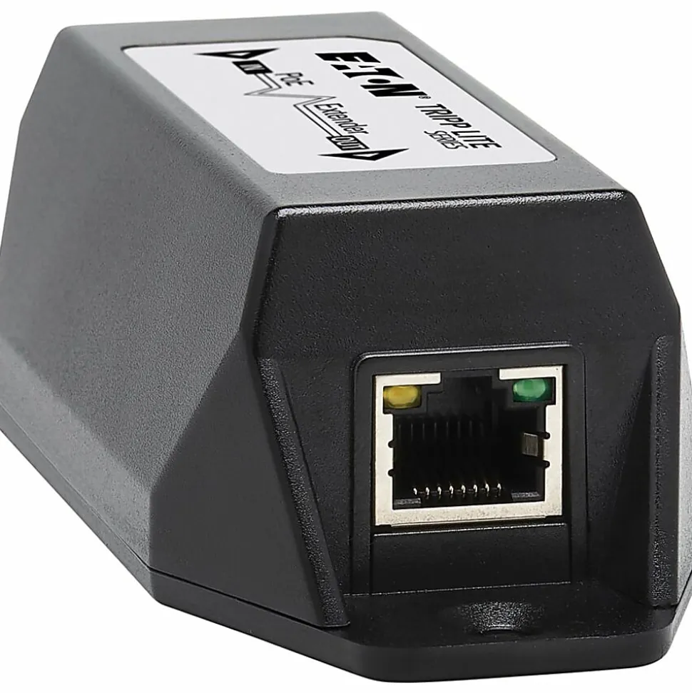 Eaton Tripp Lite Series Gigabit Ethernet PoE/PoE+ Extender - Cat5e/6/6a, RJ45, IEEE 802.3at/af, 30W, 1 Port, 328 ft. (100 m) - NPOEEXT1G30