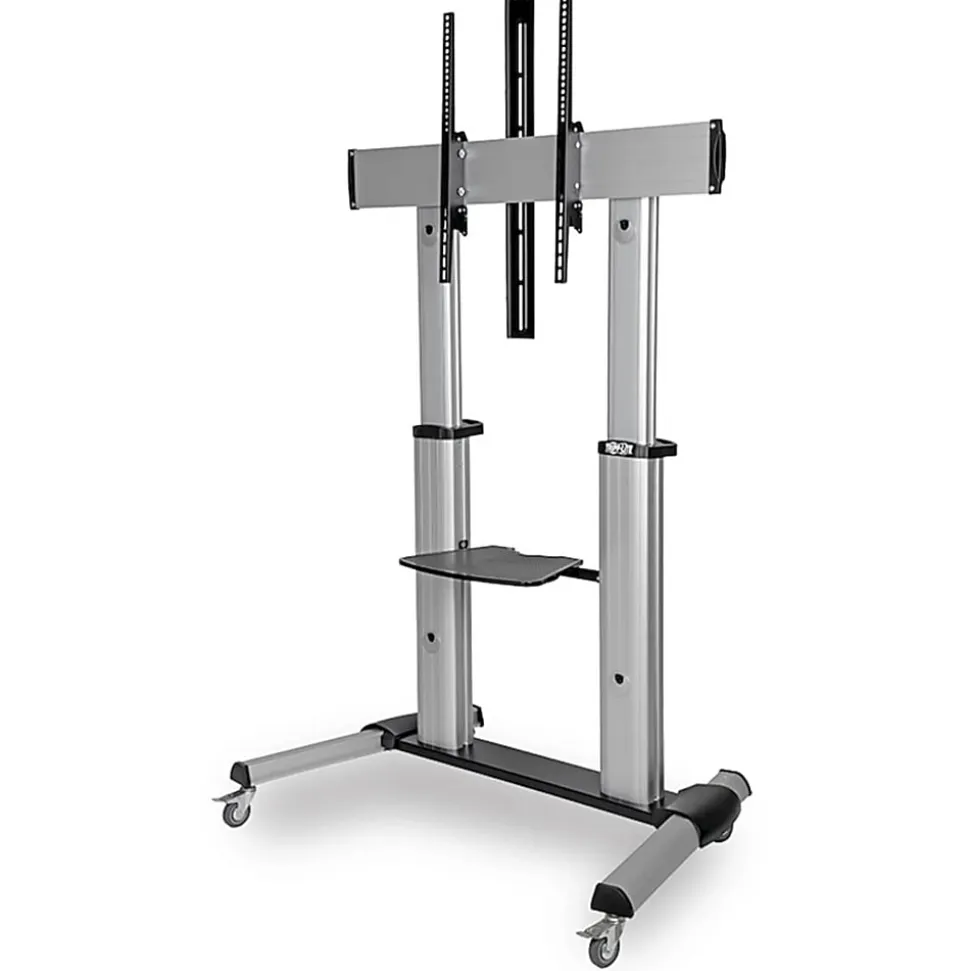 Eaton Tripp Lite Series Heavy-Duty Rolling TV Stand, Adjustable, 60" - 100" Screens - Cart - - DMCS60100XX