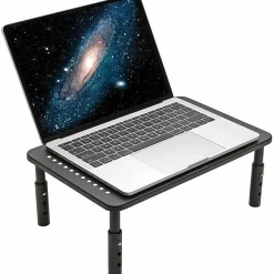 Eaton Tripp Lite Series Monitor Riser for Desk, 14 x 9 in., Height Adjustable, Metal, Black, MR1411M