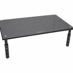 Eaton Tripp Lite Series Monitor Riser for Desk, 18 x 11 in., Height Adjustable, Metal, Black, MR1812M