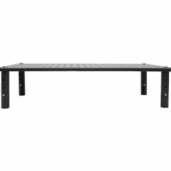 Eaton Tripp Lite Series Monitor Riser for Desk, 18 x 11 in., Height Adjustable, Metal, Black, MR1812M