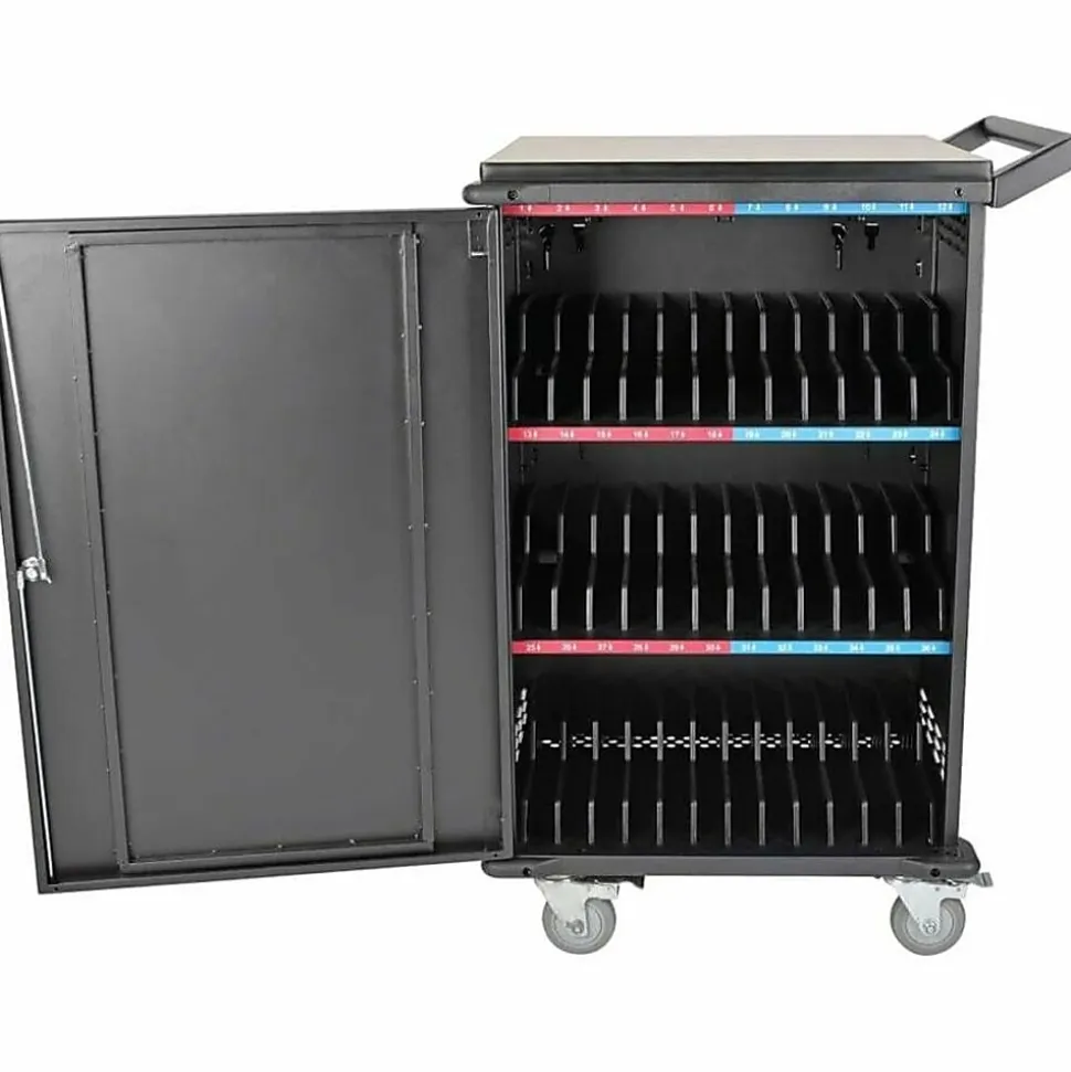 Eaton Tripp Lite Series 36-Port AC Charging Cart Storage Station Chromebook Laptop Tablet - Cart charge and management - - CSC36AC