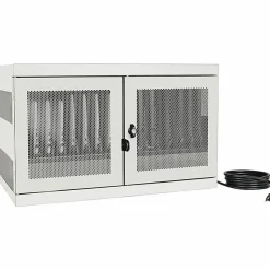 Eaton Tripp Lite Series 16-Port AC Charging Storage Station w/ Cart Options Chromebook Laptop White - Cabinet unit -  - CSC16ACW