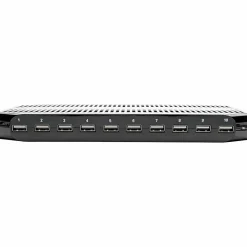 Eaton Tripp Lite Series 10-Port USB Charging Station Hub w Adjustable Storage Tablet/Smartphone/iPad/Iphone 5V 21A 105W - U280010ST