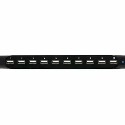 Eaton Tripp Lite Series 10-Port USB Charging Station Hub w Adjustable Storage Tablet/Smartphone/iPad/Iphone 5V 21A 105W - U280010ST