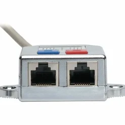 Eaton Tripp Lite Series 2-to-1 RJ45 Splitter Adapter Cable, 10/100 Ethernet Cat5/Cat5e (M/2xF), 6 in. - N035001