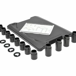 Eaton Tripp Lite Series Universal Monitor Riser, Height-Adjustable, Black, TAA, MR1612