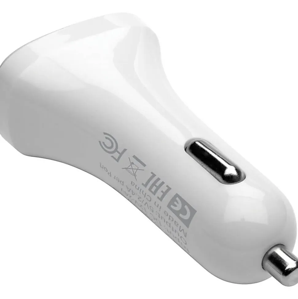 Eaton Tripp Lite Series USB Car Charger Dual-Port with Autosensing 5V 4.8A Fast Charger - U280C02S2