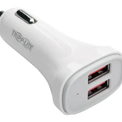 Eaton Tripp Lite Series USB Car Charger Dual-Port with Autosensing 5V 4.8A Fast Charger - U280C02S2