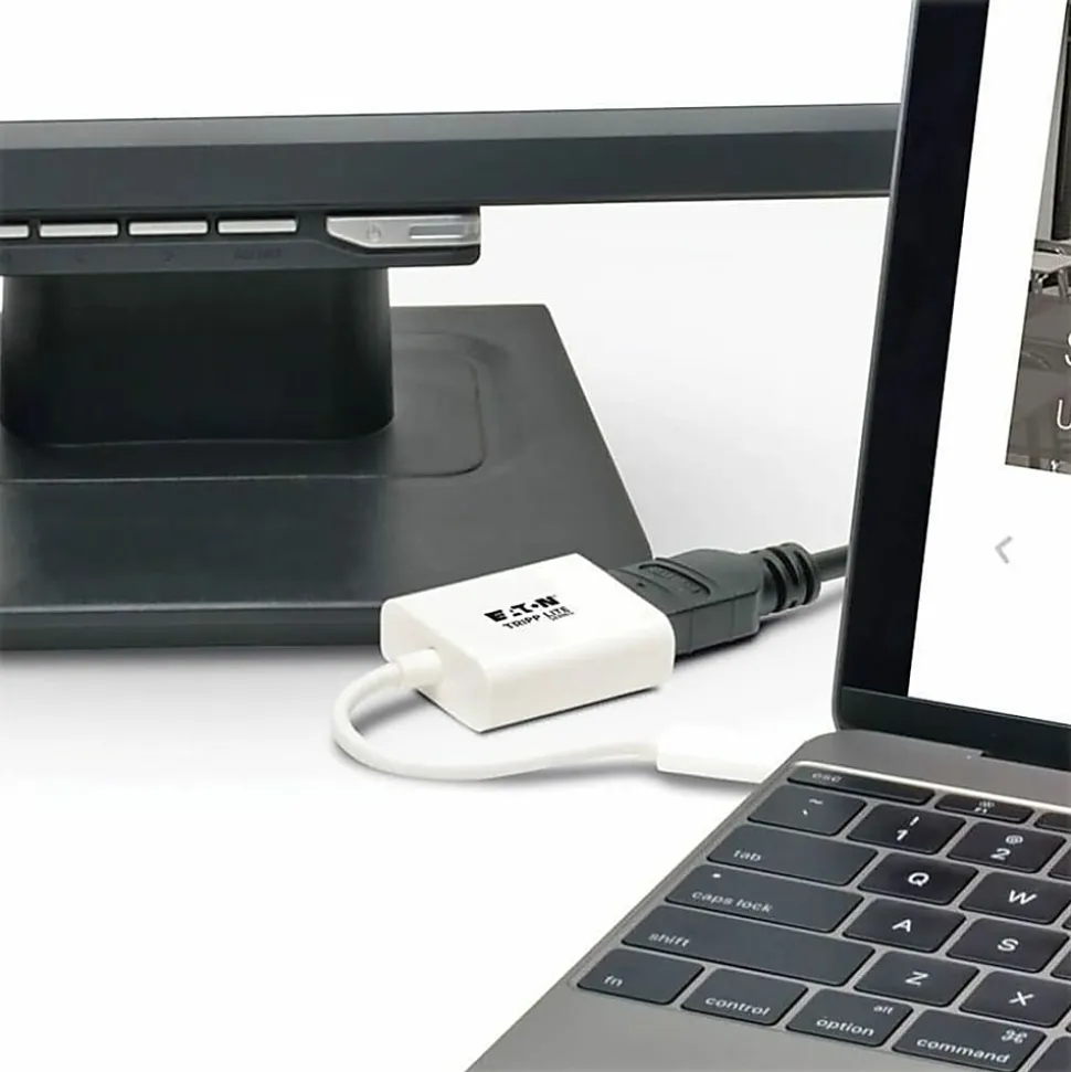 Eaton Tripp Lite Series USB C to HDMI Video Adapter Converter 4Kx2K M/F, USB-C to HDMI, USB Type-C to HDMI, USB Type C to HDMI 6in - U44406NHDAM