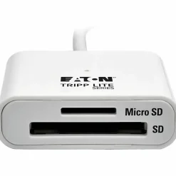 Eaton Tripp Lite Series USB 3.0 SuperSpeed SD/Micro SD Memory Card Media Reader with Built-In Cable, 6 in - U35206NSD