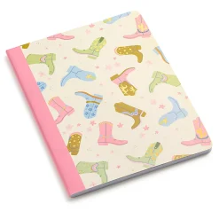 Eccolo CompBook, 7-1/2” x 9-3/4", 1 Subject, College Rule, 80 Sheets, Boots
