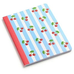 Eccolo CompBook, 7” x 9", 1 Subject, College Rule, 80 Sheets, Cherries