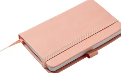 Eccolo Cool Jazz Journal, 3-1/2” x 5-1/2”, 192 Pages, Peach/Cool Gray