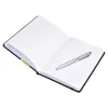 Eccolo™ Cool Jazz Journal, 5 1/2" x 8", Ruled, 192 Pages, Black