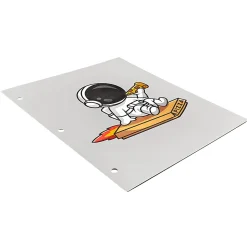 Eccolo Fashion Folder, 11-5/8" x 9-5/8", Kitsch In Space