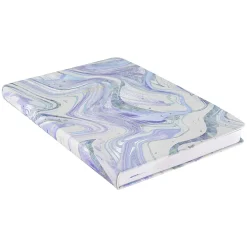 Eccolo Flexi Journal, 6” x 8”, College Rule, 256 Pages, Blue/Purple Marble