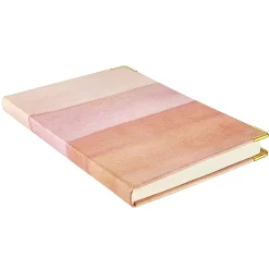 Eccolo Hardcover Journal, 6” x 8”, College Rule, 256 Pages, Pink Sunrise