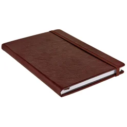 Eccolo Hardcover Journal, 6” x 8”, College Rule, 192 Pages, Cognac