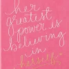 Eccolo Her Greatest Flexi Journal, 6” x 8”, 256 pages, Hot Pink/White