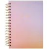 Eccolo Spiral Journal, 6” x 8”, College Rule, 160 Sheets, Sunset Ombre