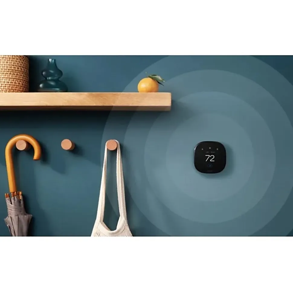 ecobee Smart Thermostat Premium - For Room - Alexa, Siri, HomeKit, SmartThings, IFTTT, Google Assistant Supported