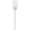 Eco-Products Plant Starch Forks, Cream, Pack Of 1,000