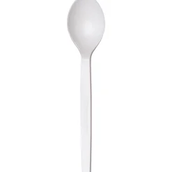 Eco-Products Plant Starch Teaspoons, Cream, Pack Of 1,000