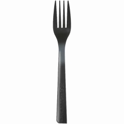 Eco-Products® Polystyrene Forks, Black, 100% Recycled, Box Of 1,000