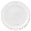 Eco-Products® Portion Cup Lids for 2-4-Oz Portion Cups, Clear, 100 Lids Per Pack, 20 Packs Per Case