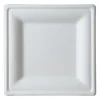 Eco-Products 10" Sugarcane Dinnerware Plates - Serving - Disposable - Microwave Safe - White - Sugarcane Body - 250 / Carton