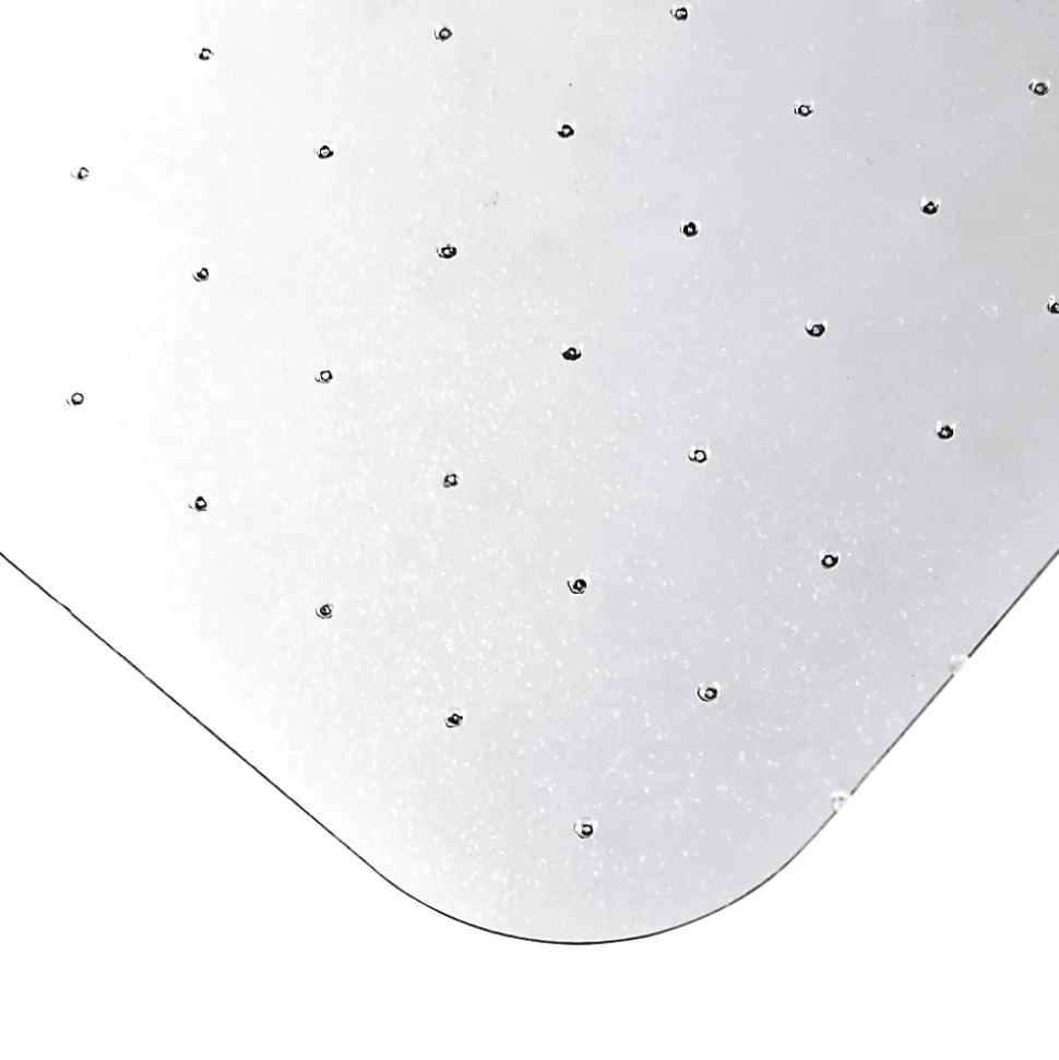 Ecotex BioPlus Polycarbonate Chair Mat for Low / Medium Pile Carpets up to 1/2" thick - 45" x 53"
